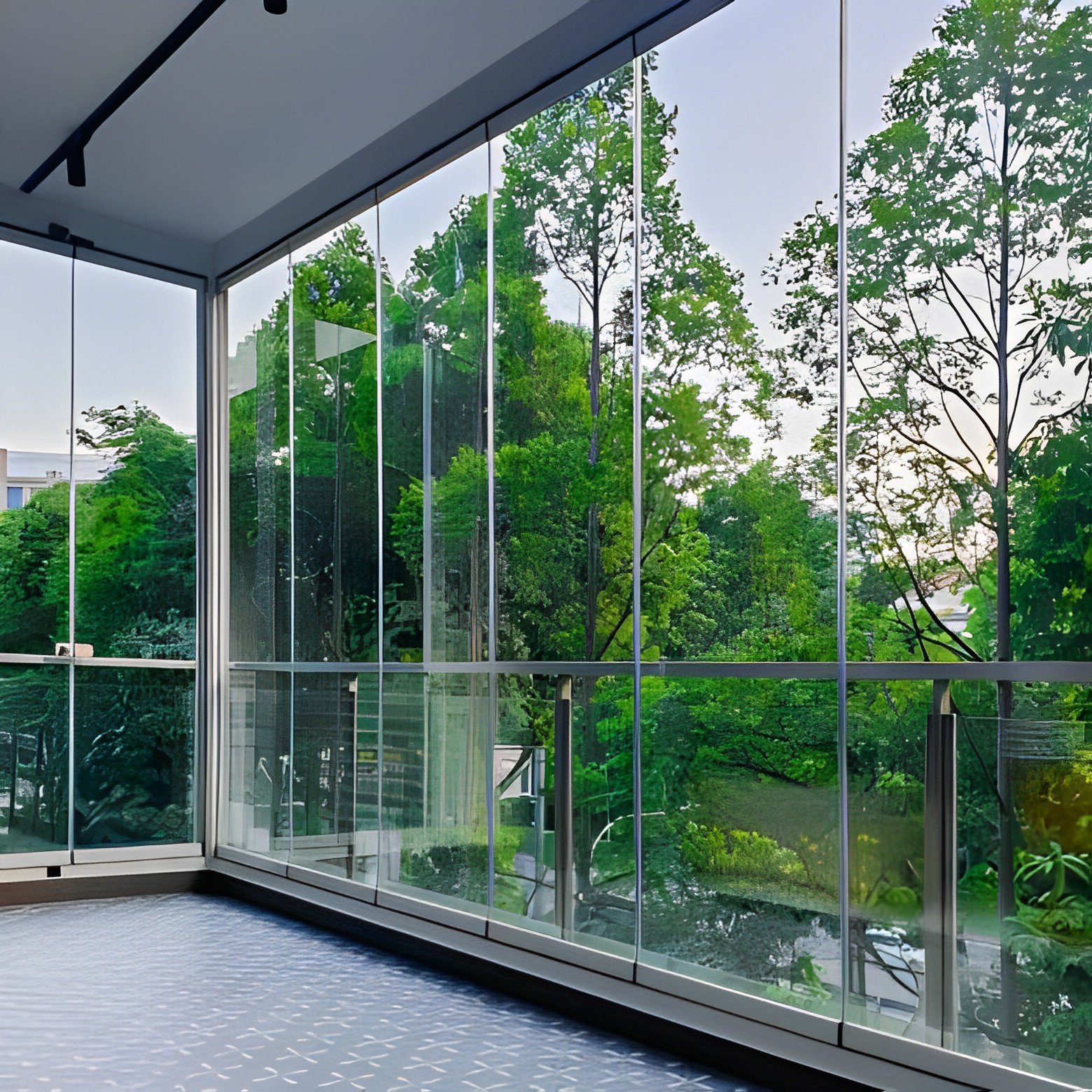 pergola sliding glass door