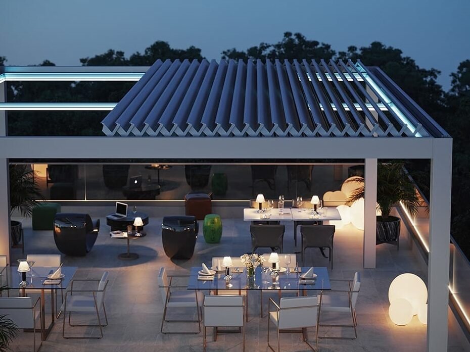 retractable roof system