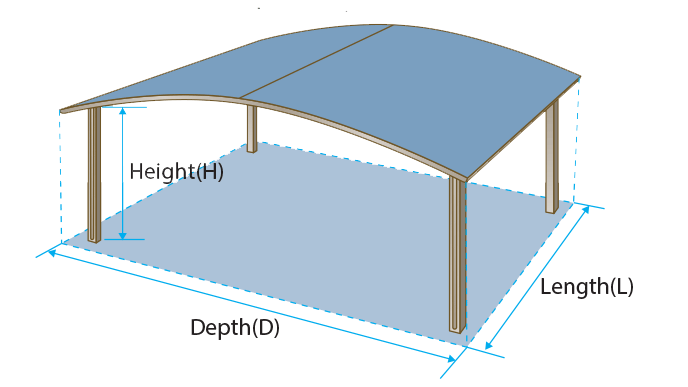 Carport M Type